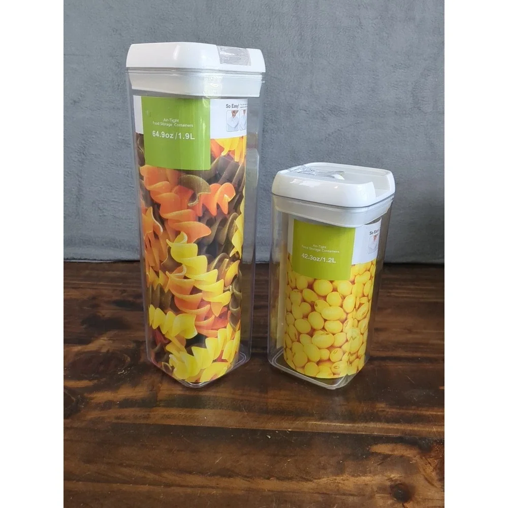 Air-Tight Storage Kitchen Containers 5 piece open box - Picture 4 of 4